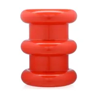 table d'appoint rouge pilastro sottsass - kartell