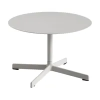 table basse ronde en acier gris clair 60 x 40 cm neu - hay