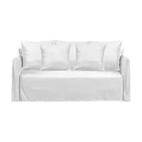 canapé de jardin en tissu blanc 180 cm ghost out 10 - gervasoni