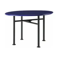 table basse en céramique bleu pacifique 60x60 cm carmel - gubi