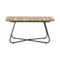 table basse de jardin en bois d'acacia 60 x 90 cm hampton  - bloomingville