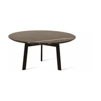 table basse en marbre noir marquina 30 x 96 cm groove - vincent sheppard
