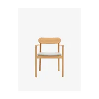 chaise avec accoudoirs en teck 59 x 80 cm freya - vincent sheppard