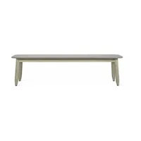 table basse en céramique grise 120 x 120 cm david - vincent sheppard