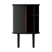 table d'appoint en chêne noir 59,3 x 38 cm audacious - umage