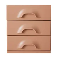 commode 7 tiroirs blush - hkliving