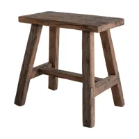 table d'appoint en bois récupéré naturel 50 x 25 x 50 cm conscious - urban nature cul