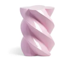 table d'appoint rose 39,5 cm marshmallow - &klevering