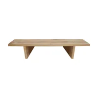 table d'autel en bois 160x32cm - urban nature culture