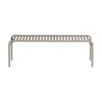 table basse de jardin en aluminium dune 127x51cm week end - petite friture