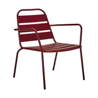chaise longue hdhelo rouge - house doctor