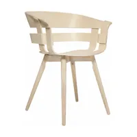 chaise en frêne naturel wick - design house stockholm