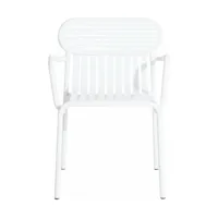 fauteuil de jardin blanc week-end - petite friture