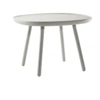 table basse grise 64 cm naïve - emko