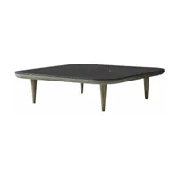 table basse en marbre noir fly sc11 - &tradition