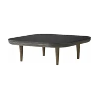 table basse en marbre noir fly sc4 - &tradition