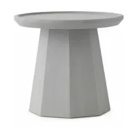 table d'appoint en bois gris clair 45 cm pine gris clair - normann copenhagen