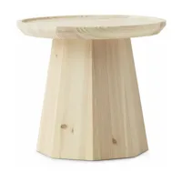 table d'appoint en bois naturel 45 cm pine pine - normann copenhagen
