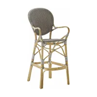 chaise de bar marron isabelle - sika design