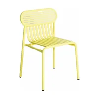 chaise de jardin jaune week-end - petite friture