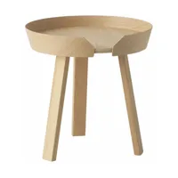 table d'appoint chêne 45 cm around - muuto