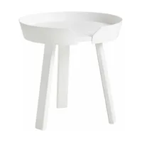 table d'appoint blanche 45 cm around - muuto