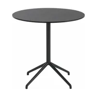 table d'appoint noire 73 cm still - muuto