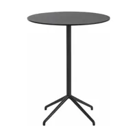 table d'appoint noire 95 cm still - muuto