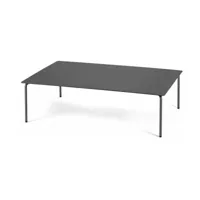 table basse en aluminium noir august - serax