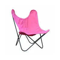fauteuil pour enfant en tissu rose sunbrella bb - airborne