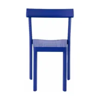 chaise en chêne bleu galta - kann design