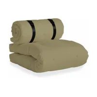 futon de jardin dépliable beige buckle-up - karup design