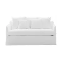 canapé lit blanc ghost 15 - gervasoni