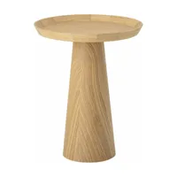 table d'appoint en bois de chêne luana - bloomingville