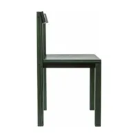 chaise design en chêne vert tal - kann design