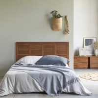 loggia - tête de lit en bois d'acacia massif 160 cm