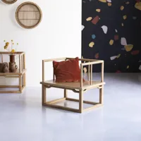 bao - fauteuil en chêne massif