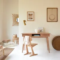 oslo - bureau enfant en bois d'acacia massif