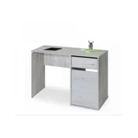 burgos 5210 bureau avec tiroir et porte (largeur 100cm) mozart blanc - les tables